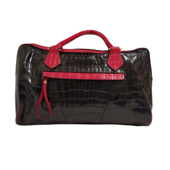 Leather Handbag Purse Dog Design Original By Sharif 1827 - Picture 2 of 13